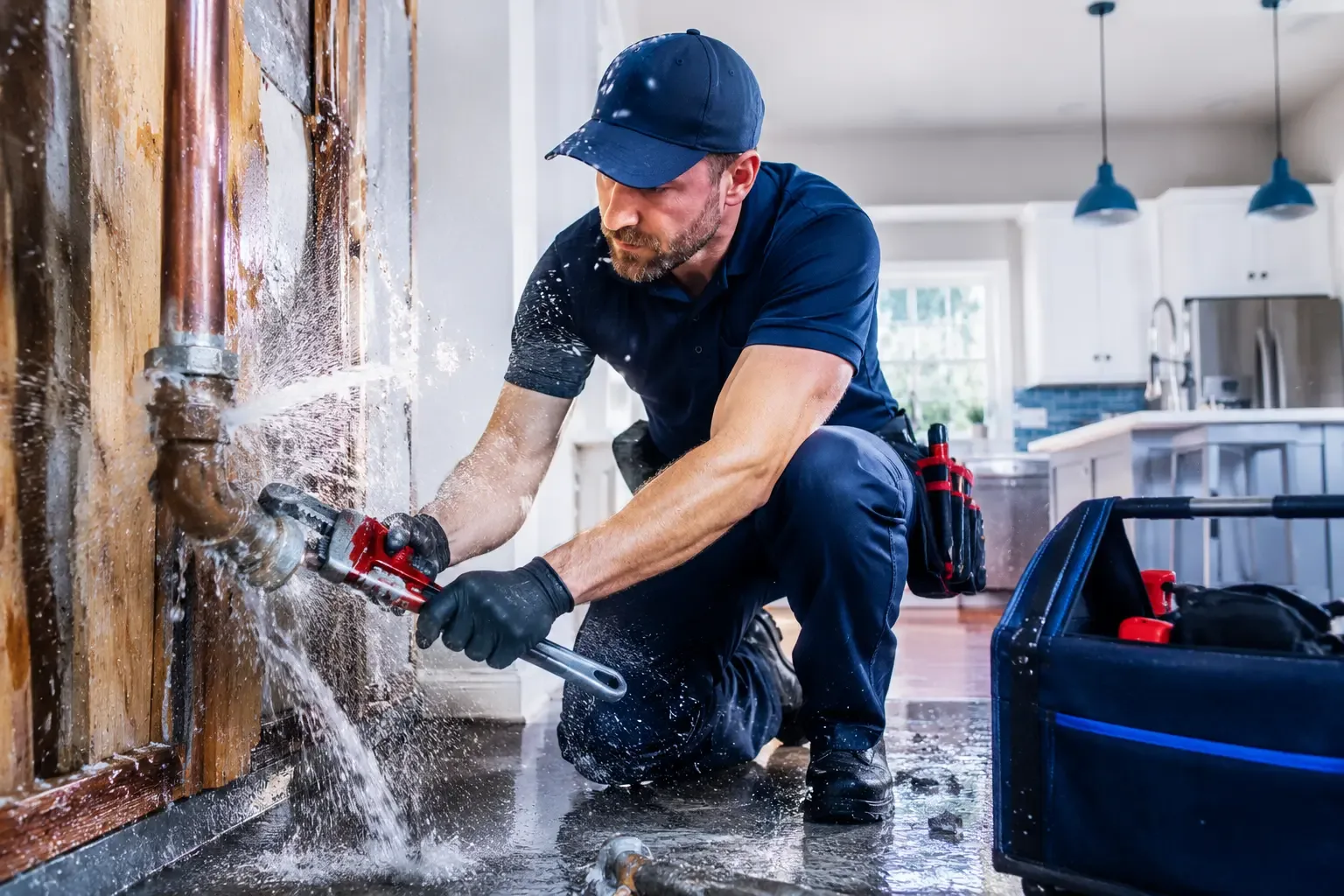 Local emergency pipe repair professionals in Bison, OK